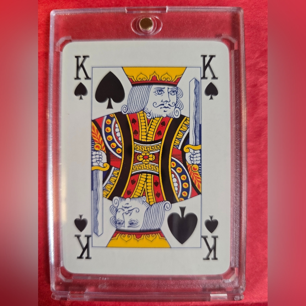 Gucci GG Card W Display Case & Stand. Ace ♠️ King ♠️ Q♠️ J♠️ 10 ♠️CHOOSE ONE - Picture 11 of 16